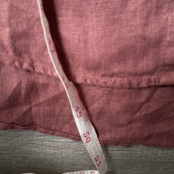 Frank & Eileen | Rory Linen MIDI Dress | Rose | XXS - Picture 10 of 11